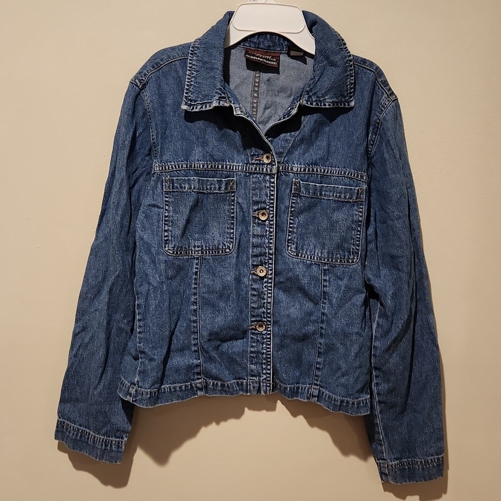 ❤️ 90'S VINTAGE GAP LIGHTWEIGHT DENIM COTTON SHIRT JACKET, SMALL